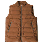 Herno Brown Nylon Vest HE-14936-IT46 | S