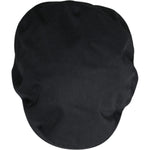 Dolce & Gabbana Black Cotton Newsboy Capello Cabbie Hat HAT9754-58