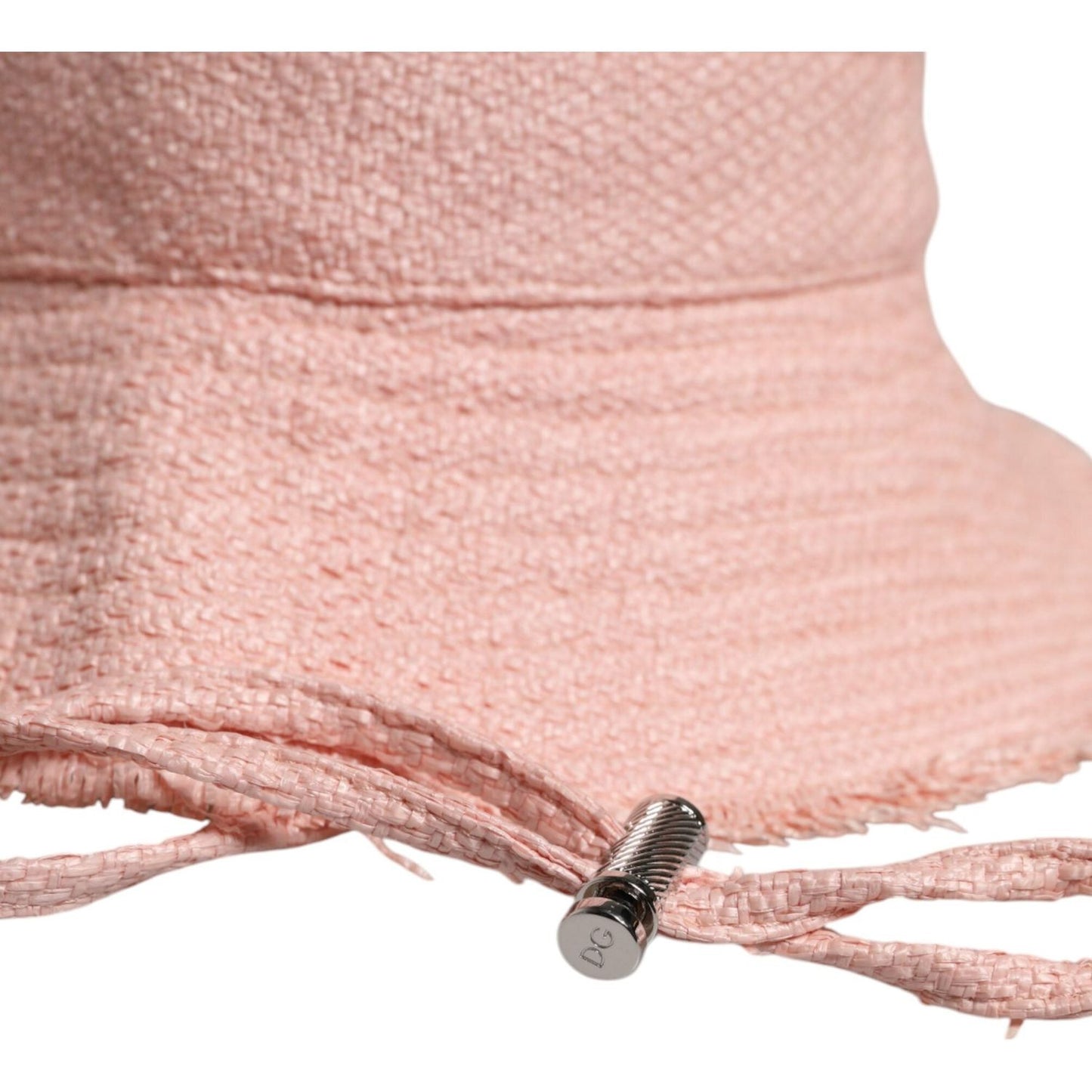Dolce & Gabbana Pink Cotton Wide Brim Bucket Hat HAT9757-59