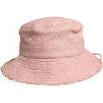 Dolce & Gabbana Pink Cotton Wide Brim Bucket Hat HAT9757-59