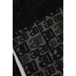 Dolce & Gabbana Black Logo Mesh Whole Head Wrap Hat HAT9784-58