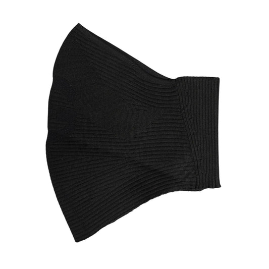 Dolce & Gabbana Black Nylon Knitted Ski Mask Balaclava HAT9786