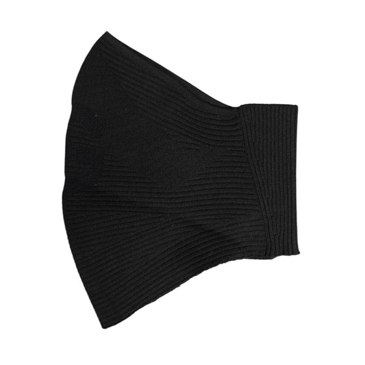 Dolce & Gabbana Black Nylon Knitted Ski Mask Balaclava