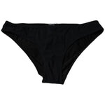 Dolce & Gabbana Black Nylon Stretch Mid Waist Panty Underwear BIK1947-1