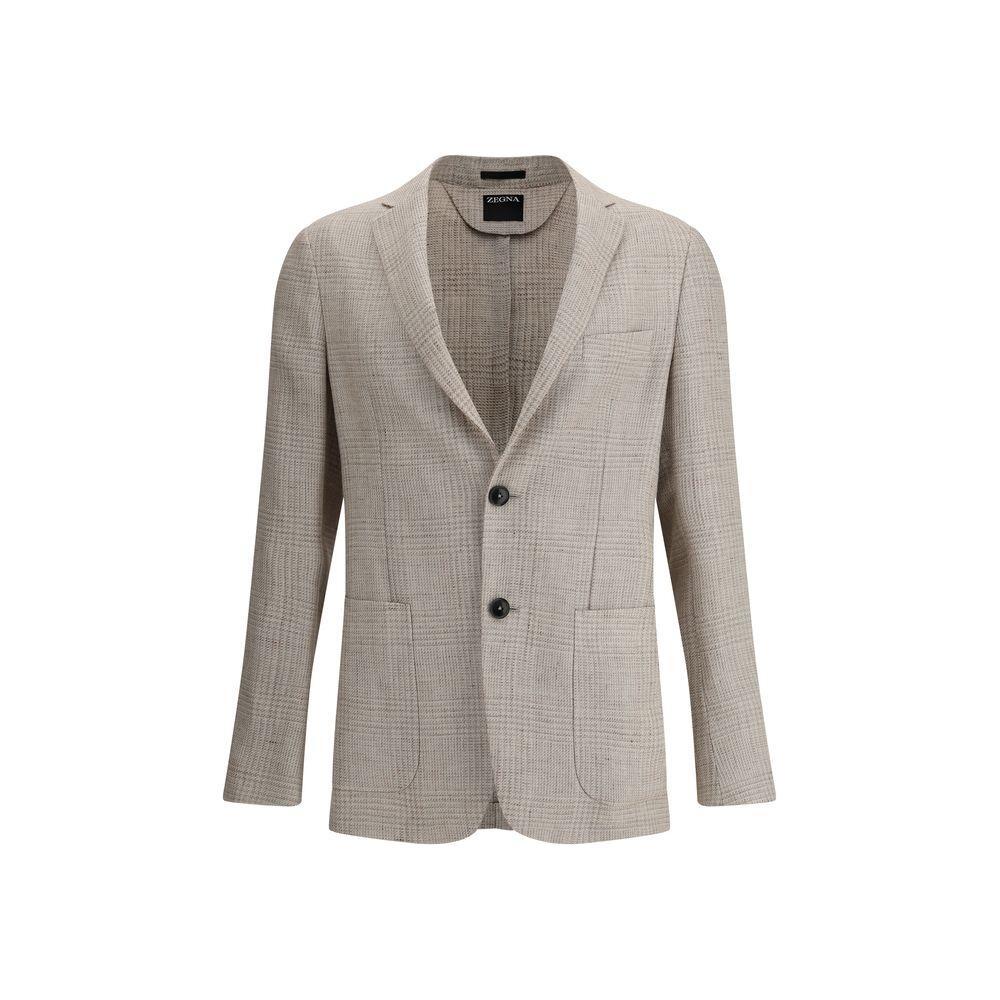 ZEGNA Luxury Blazer Jacket ZE-950725A91D7SG0001-IT50 | L