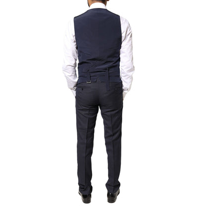 Dolce & Gabbana Black Fantasy MARTINI 3 Piece Formal Suit