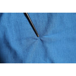 Dolce & Gabbana Blue Cashmere Crown V-neck Pullover Sweater TSH85153-50