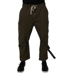 Dolce & Gabbana Brown Cotton Stretch Cargo Pants PAN75263-54