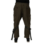 Dolce & Gabbana Brown Cotton Stretch Cargo Pants PAN75263-54