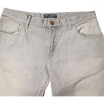 Dolce & Gabbana Light Gray Cotton Skinny Denim Jeans PAN76181-44
