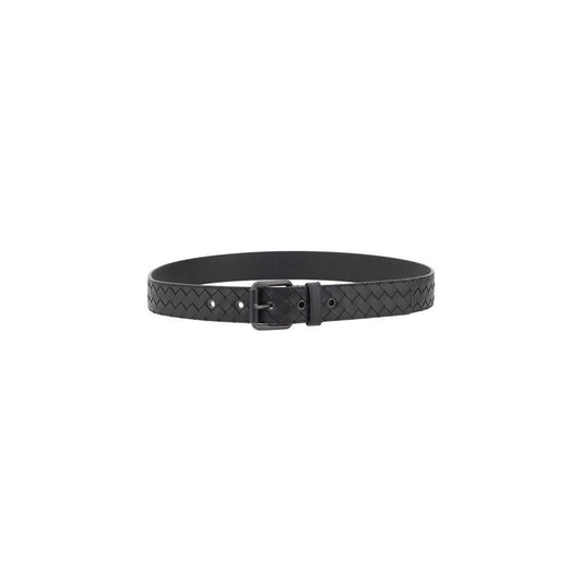 Bottega Veneta Iconic intrecciato Belt 110 cm / 44 Inches,1728,72470364320,Accessories,Belts - Men - Accessories,Black,Bottega Veneta,Men,Men - Accessories,New with tags BO-407396V47W01275-110 CM / 44 INCHES