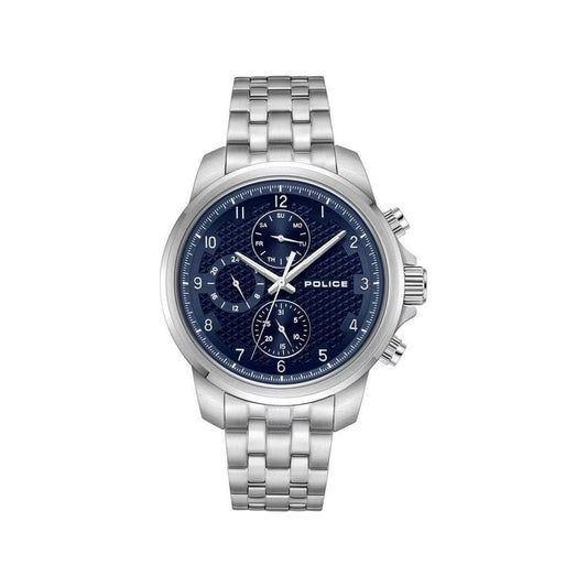 Police Gray Stainless Steel Watch 1728,67434610848,Gray,Men,New with tags,Police,Watches,Watches for Men - Watches POPEWJK0021505AC