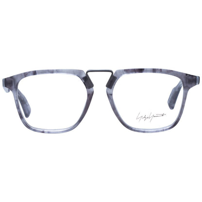 Yohji Yamamoto Gray Men Glasses Frame
