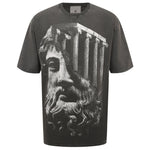 Diego Venturino Gray Cotton T-Shirt DI-15129-S