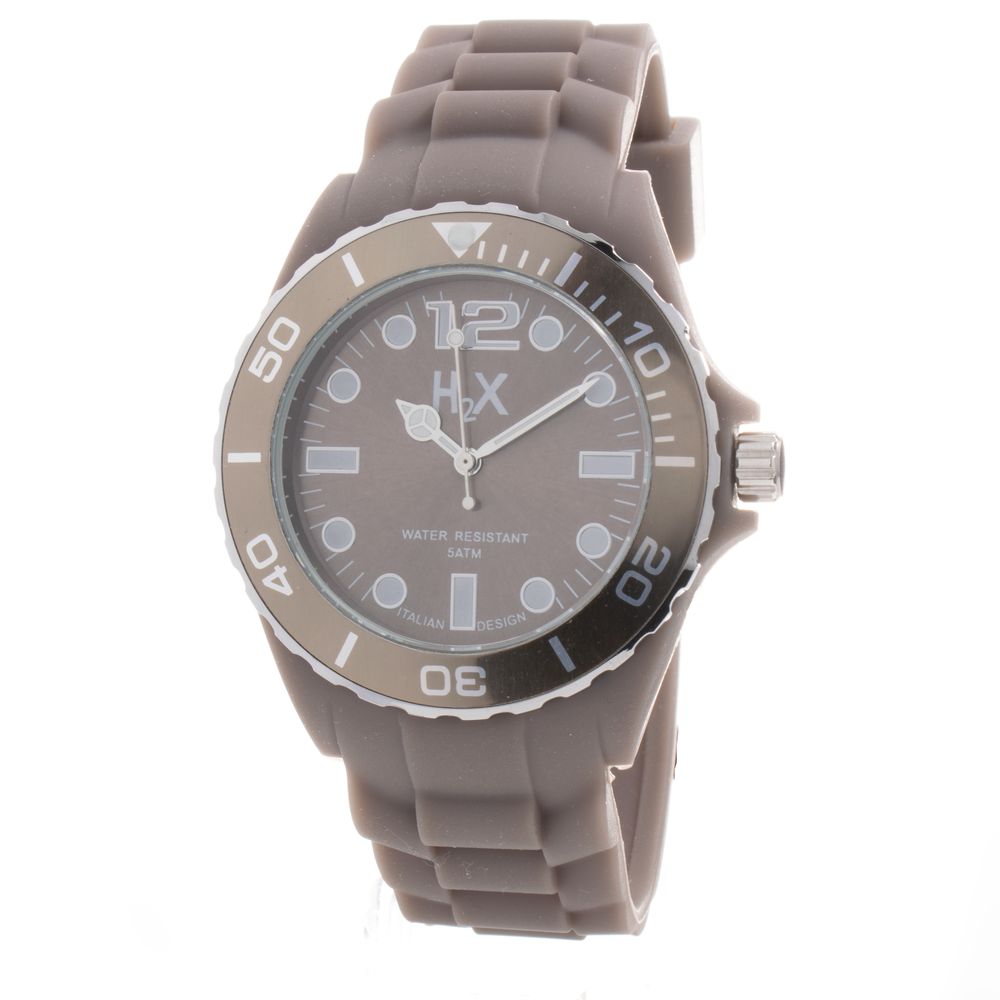 Haurex Gray Rubber Sport Watch