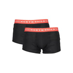 North Sails Black Cotton Underwear NO-2338-S
