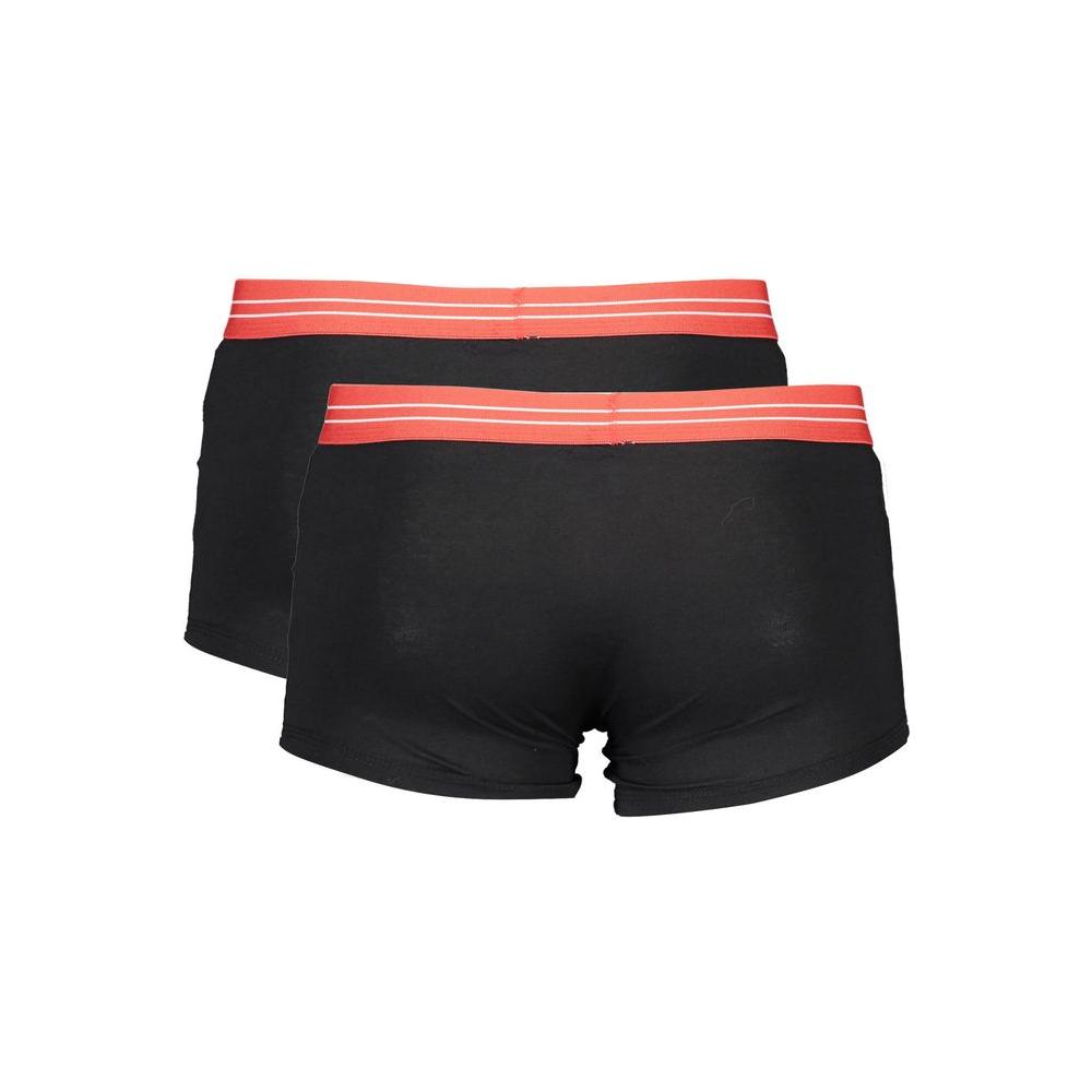 North Sails Black Cotton Underwear NO-2338-S