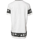 Dolce & Gabbana White #DGMillennials Cotton Crewneck T-shirt TSH8081-44