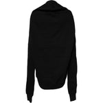 Dolce & Gabbana Black Cotton Crew Neck Sweatshirt Sweater TSH87155-38