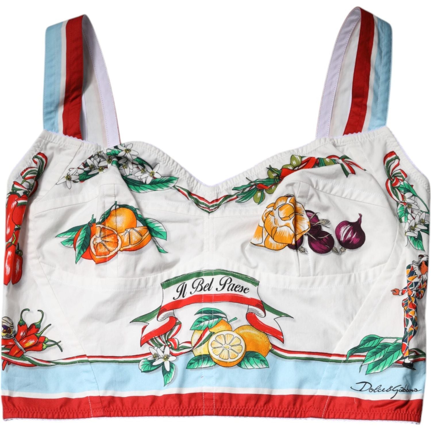Front view with bag zipped and handles upright.