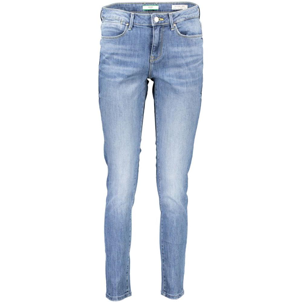 Guess Jeans Blue Cotton Women Jeans