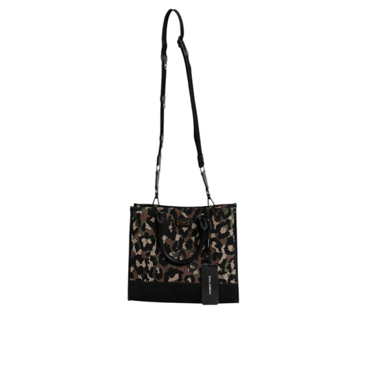 Dolce & Gabbana Multicolor Leopard Shopping Tote Shoulder Bag