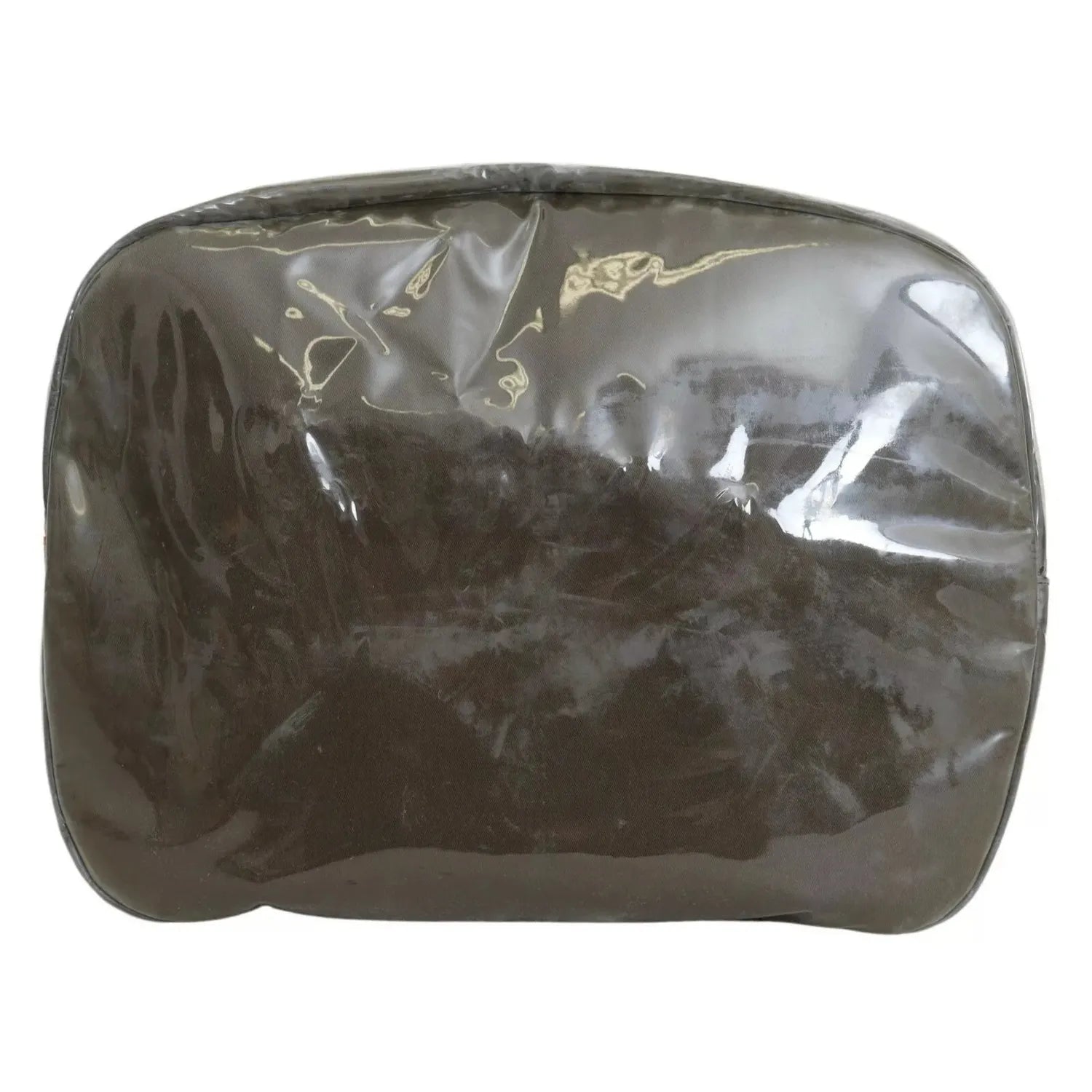 Front view with bag zipped and handles upright.