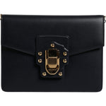 Dolce & Gabbana Black Calfskin Leather Shoulder Strap Bag BAG4306