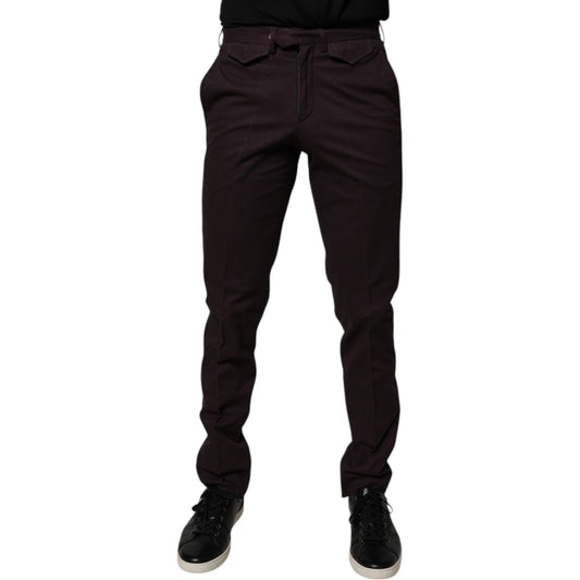 BENCIVENGA Brown Pure Cotton Slim Fit Men Dress Pants 1728,67345645728,BENCIVENGA,Brown,Clothing,IT46 | S,Jeans & Pants - Men - Clothing,Material: 100% Cotton,Men,Men - Clothing,New with tags PAN71853-46