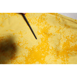 Dolce & Gabbana Yellow Tie Dye Cotton Straight Denim Jeans PAN75140-50