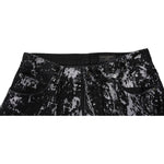 Dolce & Gabbana Black Tie Dye Cotton Straight Men Denim Jeans PAN75152-48