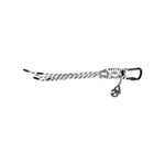 Dolce & Gabbana Multicolor Tape String DG Logo Keychain Polyester Keyring
