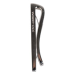 Dolce & Gabbana Silver Tone Brass Logo Branded Tie Clip Bar SMY10694