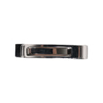 Dolce & Gabbana Silver Tone Brass Logo Branded Tie Clip Bar SMY10694
