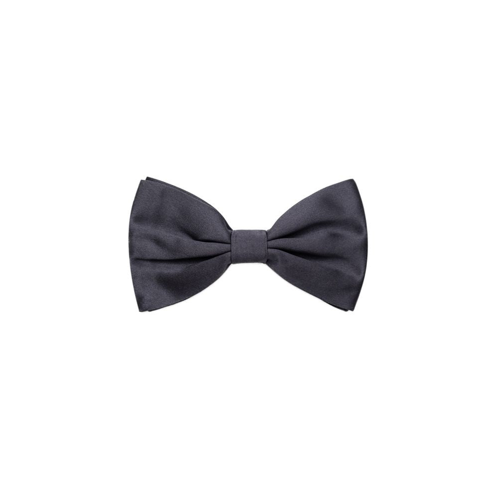 Dolce & Gabbana Gray Silk Bowty DO-8825662-ONE SIZE