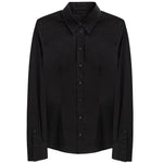 Dolce & Gabbana Black Cotton Shirt DO-8321676-44