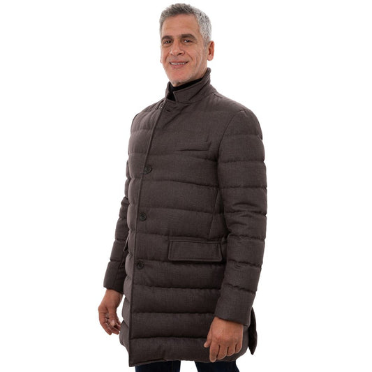Herno Brown Wool Jackets & Coat HE-7593664-IT50 | L