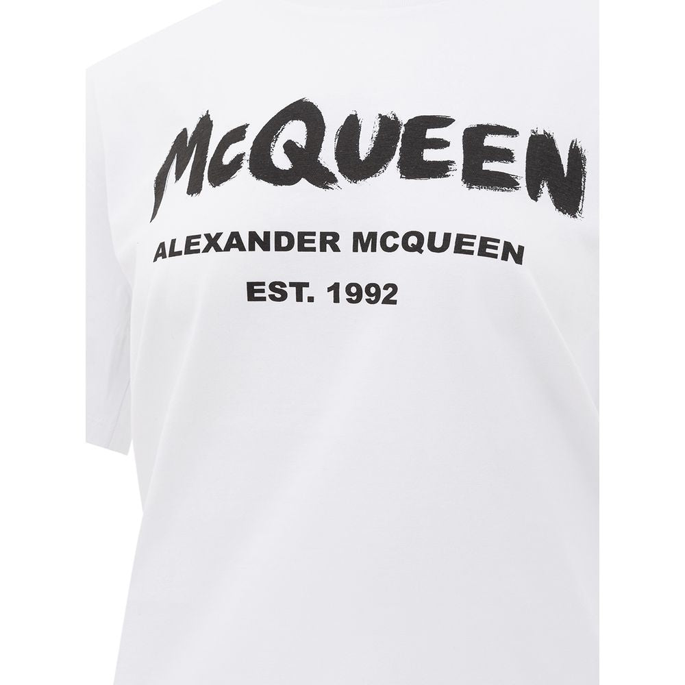 Alexander McQueen White Cotton T-Shirt AL-3852666-36