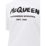 Alexander McQueen White Cotton T-Shirt AL-3852666-36