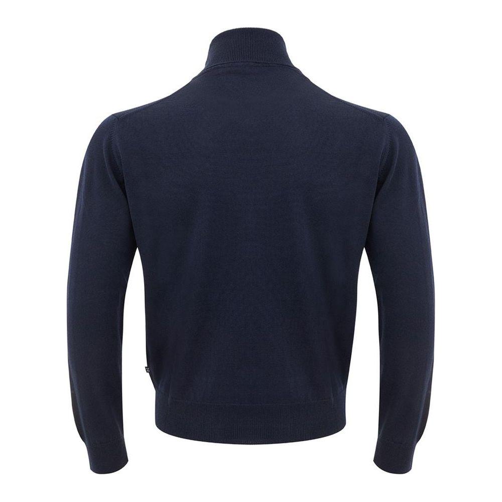 FERRANTE Elegant Woolen Italian Crafted Men's Sweater FE-1828673-IT48 | M
