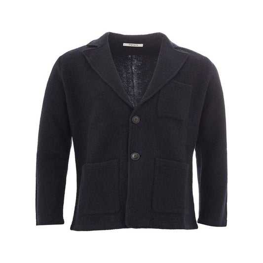 KANGRA Elegant Woolen Blue Jacket for Men KANGRA Dark Slate Gray