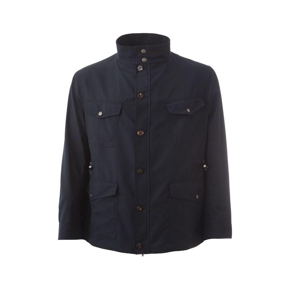Lardini Elegant Wool Blend Men's Jacket LA-1231673-IT52 | XL