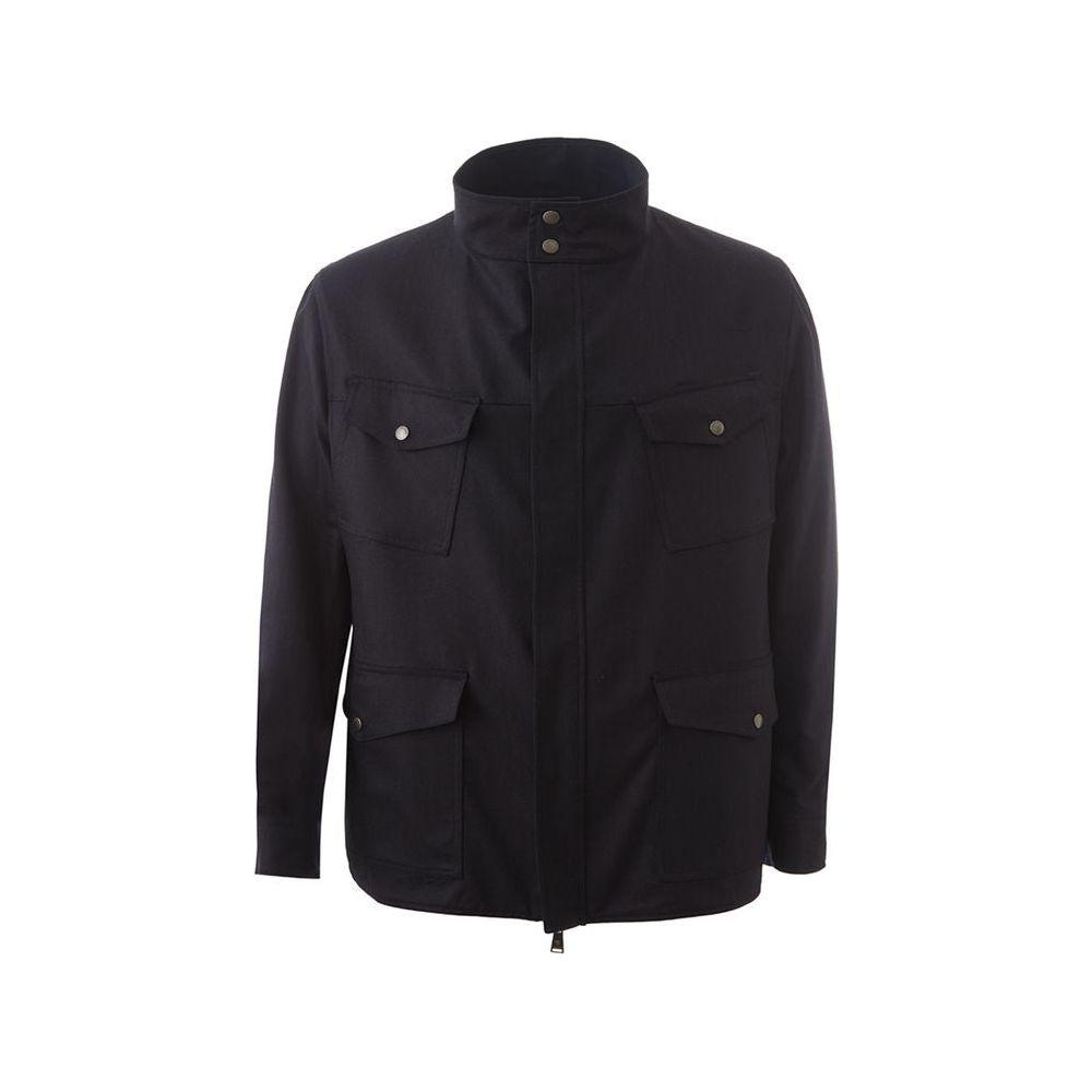 Lardini Elegant Wool Blend Men's Jacket LA-1231673-IT52 | XL