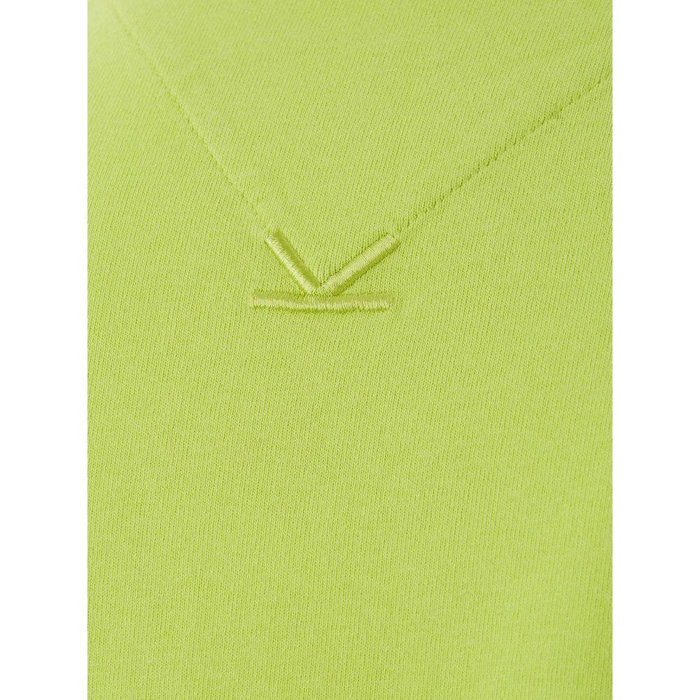 适合时尚男士的阳光黄色棉质 T 恤