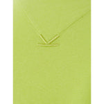 Kenzo Sunny Yellow Cotton Tee For Stylish Men Kenzo Dark Khaki
