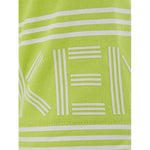Kenzo Sunny Yellow Cotton Tee For Stylish Men Kenzo Dark Khaki