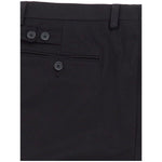 Dolce & Gabbana Elegant Black Cotton Pants for Men DO-1295676-IT54 | XXL