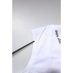 Dolce & Gabbana White Cotton Sleeveless Printed Tank T-shirt TSH87355-36