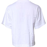 Dolce & Gabbana White Printed Round Neck Top Cotton T-shirt TSH87358-36
