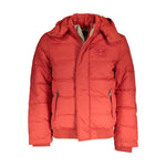 La Martina Orange Polyamide Men Jacket LA-17132-L